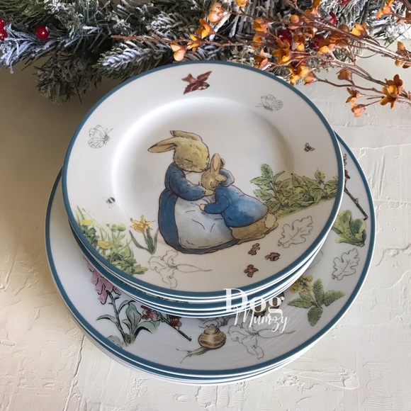 Peter Rabbit Spring Garden Dining Plates 2 - Picture 5 of 7